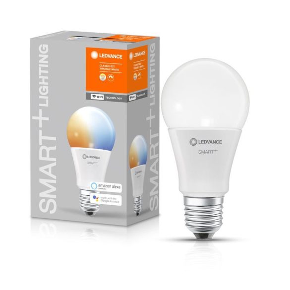 LEDVANCE® SMART + 060 bulb (ean5372) dim - dimmable, 9W, E27, 2700K-6500K CLASSIC A