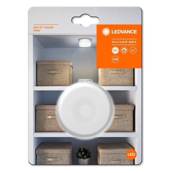 LEDVANCE DOT-IT TOUCH® luminaire, LED, touch, dimmable, wireless, 4000K