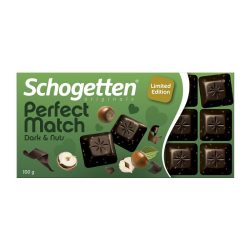 Schogetten Perfect Match mogyorós étcsokoládé 100G