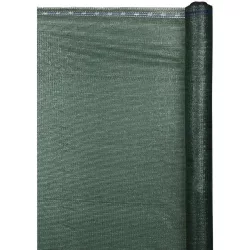  95%-os UV-álló HDPE árnyékoló háló 1,8 x 10 m - 230 g/m2 - zöld