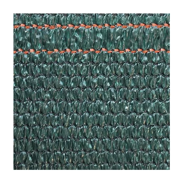 95%-os UV-álló HDPE árnyékoló háló 1,8 x 10 m - 230 g/m2 - zöld