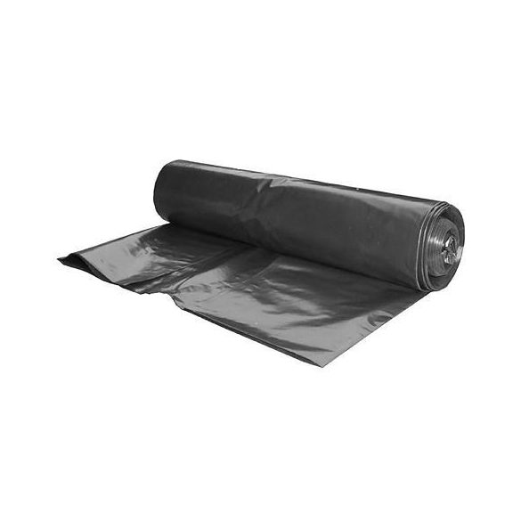 Zsák ROLO LDPE 070x110x0,120 cm, fekete, 120 lit., extra strong