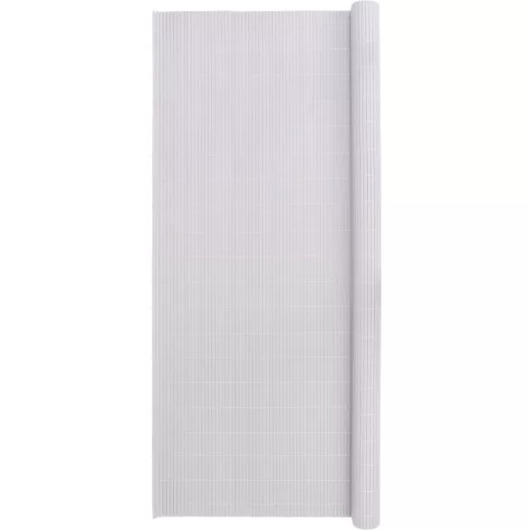 Szintetikus UV álló nádszövet - 0,9 m x 3 m - világos szürke