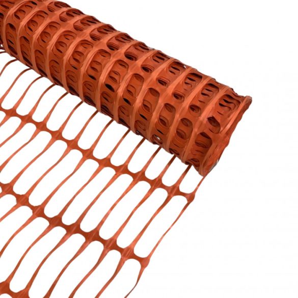 BARRIER háló 1,0 m, L-30 m, UV, HDPE (átmérő: 8,5X2,5 cm) műanyag háló