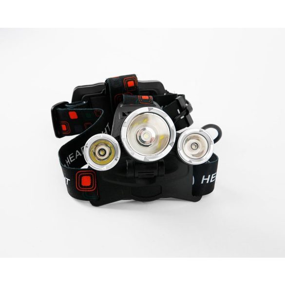 Fényszóró SP Headlight H931, T6+2 XPE 300 lm, 1200mAh, USB töltés