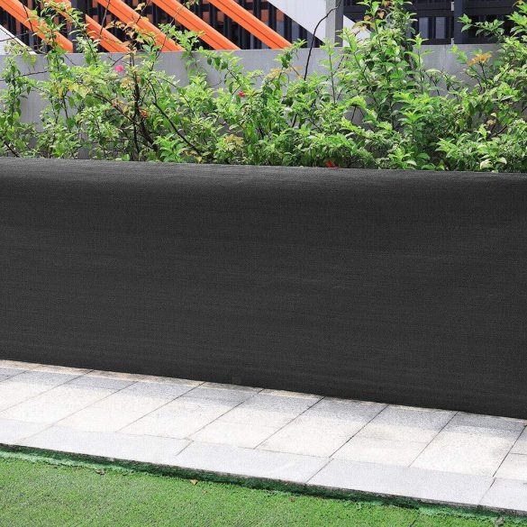 Árnyékoló háló 1,5 x 10 m - 230 g/m2 - antracit - 95%
