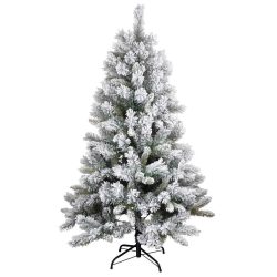   Karácsonyfa MagicHome Karácsony Harry, havas fenyő, 150 cm