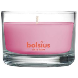   Gyertya Bolsius Jar True Scents 50/80 mm, illatos, magnólia, üvegben