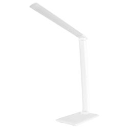   Lámpa LED, asztali, szabályozható, fehér, USB, fényhőmérséklet kiválasztása, 12 W