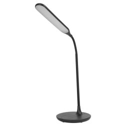 Lámpa LED, asztali, szabályozható, fekete, 6 W, 4500 K
