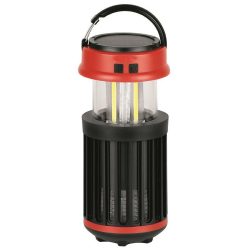   Lampa SP, proti hmyzu a komárom, kempingová, solárna, USB, červená, 15x8,60 cm
