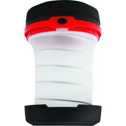   Lampa SP Camping, skladacia, kempingové svietidlo, 3xAA, červená, 8.5x5/13 cm
