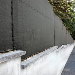 Árnyékoló háló 1,8 x 10 m - 230 g/m2 - antracit - 95%