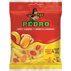 Pedro 80G Monkey&Bananas Gumicukor PEDR1010