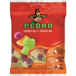 Pedro 80G Tropical Mix Gumicukor PEDR1011