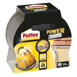 Pattex® Power Tape szalag, 50 mm, L-10 m, ezüst