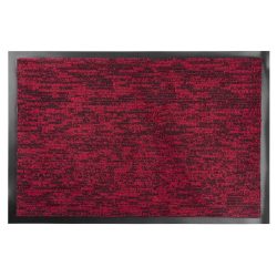 Lábtörlő MagicHome CPM 303, 40x60 cm, fekete/piros