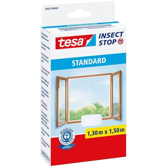 Tesa® Standard net, insect repellent, white, 1500 mm, L-1.5 m