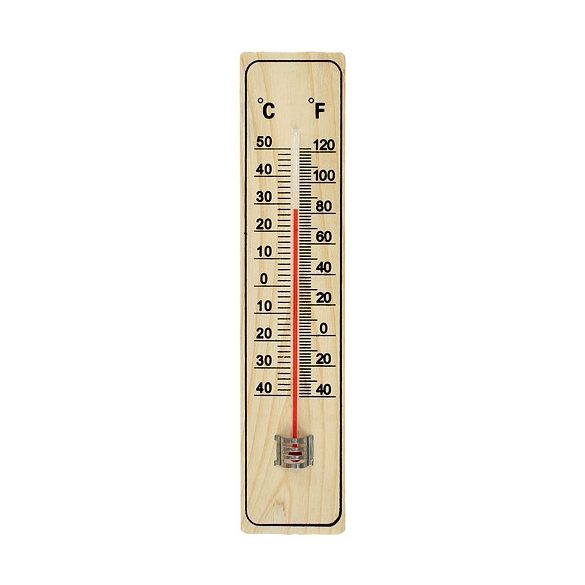 Hőmérő WOODY (220x49mm)
