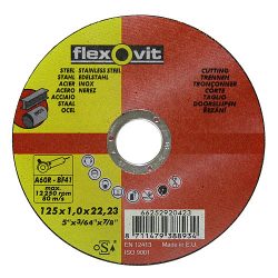   Vágókorong flexOvit 20421 115x1,0 A60R-BF41 acél, nemesacél