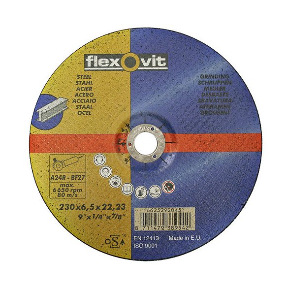 FlexOvit 20450 180x6,5 csavar A24R-BF42 acél