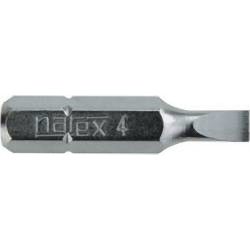 Bit Narex 8071 01, lapos, heg 1/4 ", 4,0 / 30 mm