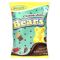 Woogie 150G Gummy Bears With Milk Chocolate /94209/