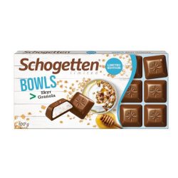   Schogetten Bowls joghurttal és granolával töltött tejcsokoládé 100G