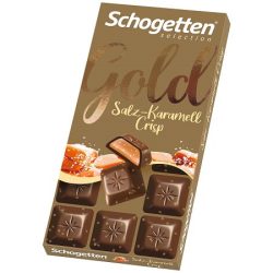Schogetten 100G Gold Tejcsokoládé Sóskaramellel