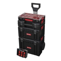   Box QBRICK® System PRO Set 5v1 - Cart, Toolbox, Toolcase, Organizer 100 a Organizer Multi