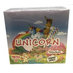   Cigi Rágó 35G Dobozos Bubble Gum Stick Unicorn 909 (az ár 1db-ra vonatkozik)