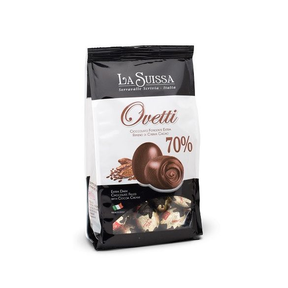 Lasuissa Ovetti 170G Étcsokoládé 70%
