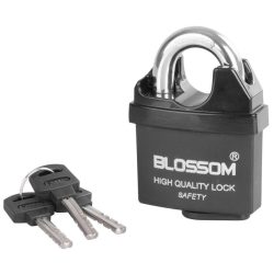 Zár Blossom LS0506, 60 mm, biztonsági, függő
