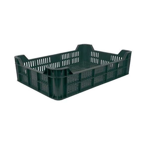 Crate M10, 21 liters, max. 10 kg, 600x400x150 cm, perforated, PE