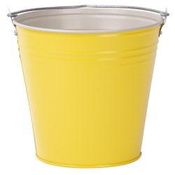 Fém vödör Aix, 15 liter, sárga