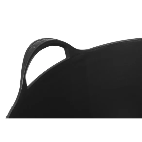 Vödör SP Flexi, fekete, burkoló, füles, 51,5x39 cm, 55 L