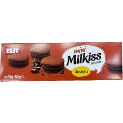 Milkiss Mini Cake 4x30G Kakaós Csokoládékrémmel