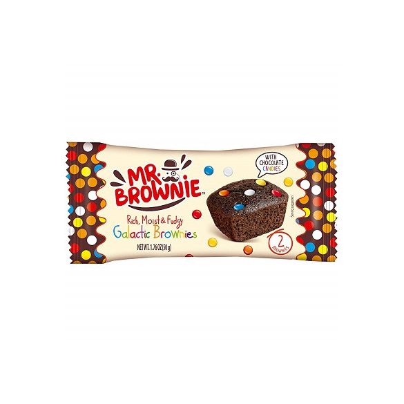 Mr. Brownie 50G Tejcsokoládés Drazséval (2*25g)