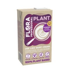 Flora Plant Cream 1L Főzőkrém Vegán 15% Növényi UHT