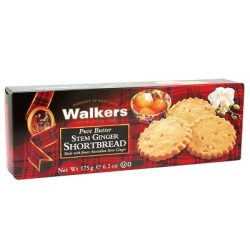 Walker 175G Eredeti Skót Vajaskeksz Gyömbérrel