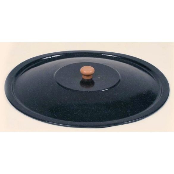 BOGRÁCSFEDŐ  22 L ZOMÁNCOZOTT 44 CM