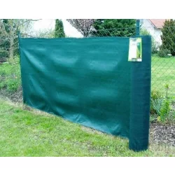   Vastagon szőtt időjárásálló árnyékoló háló, zöld - 230g/m2, 1,8 x 10 m - 95%