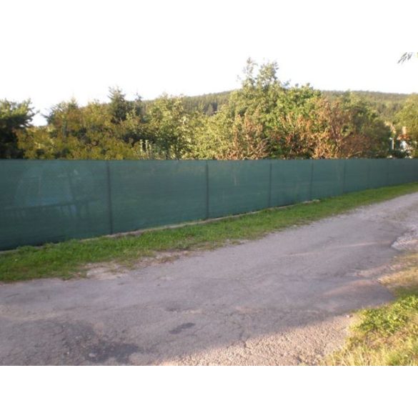 Árnyékoló háló, zöld - 160g/m2, 2 x 10 m 90%