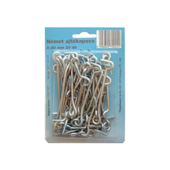AJTÓKAPOCS 3X 80/20 DB