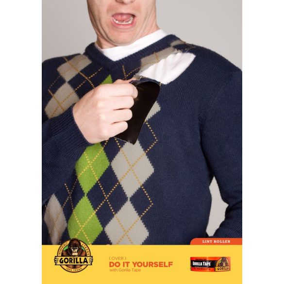 Gorilla Tape ragasztószalag 11m x 48mm - fekete