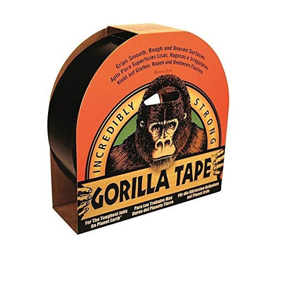Gorilla Tape 32m x 48mm fekete ragasztószalag