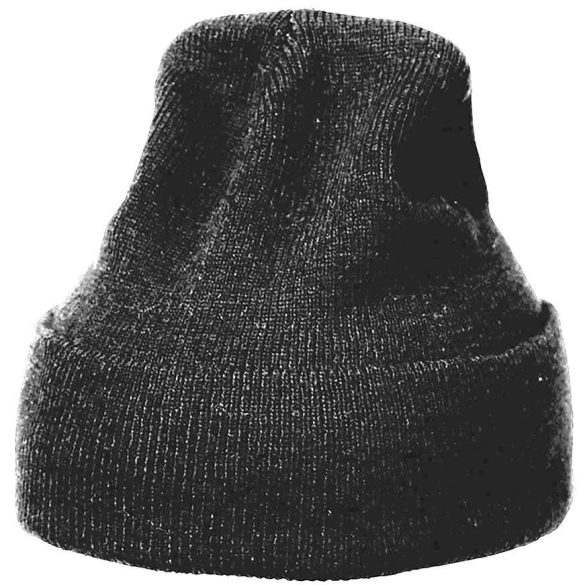 MESCOD cap, black L, knitted