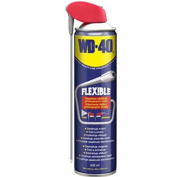 Spray WD-40® Flexible 600 ml, rugalmas cső