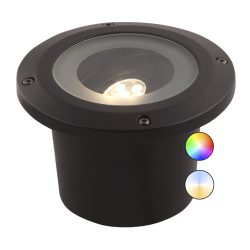   Garden Lights Rubum Plus (SMART), süllyesztett lámpa, fekete, LED 5W