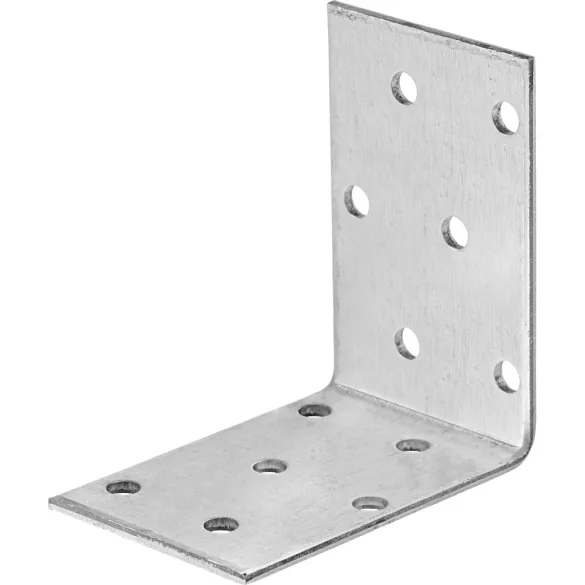 sarokösszekötő lemez 90 x 90 x 65 / 2,5 mm horganyzott